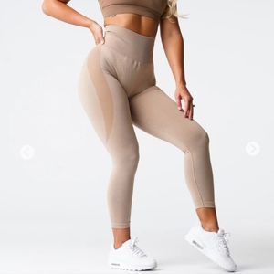 NVGTN Beige Contour Seamless Leggings